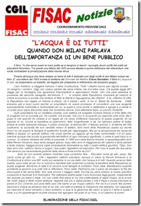 l'accqua è di tutti