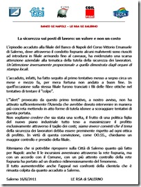 sicurezza sui posti di lavoro