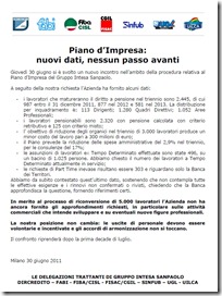 NUOVI DATI NESSUN PASSO AVANTI