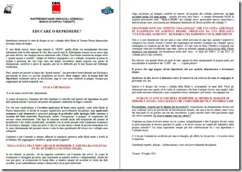 puglia educare o reprimere