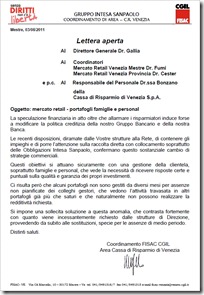 lettera aperta carive