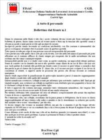 bollettino dal fronte 1