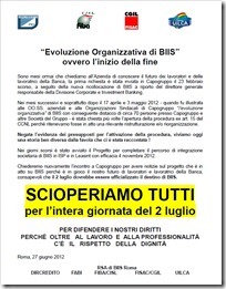 BIIS EVOLUZIONE ORGANIZZATIVA