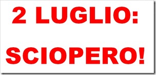 SCIOPERO!!