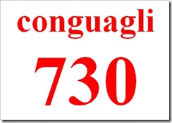 conguagli 730