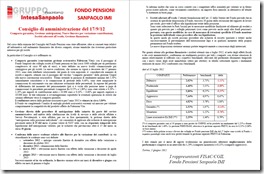 consiglio fondo pensioni sanpaolo