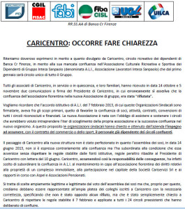 Caricentro: facciamo chiarezza!