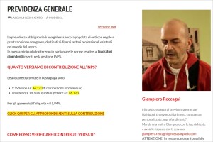 guida previdenza generale