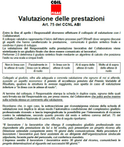 valutazione performer: istruzioni per l'uso