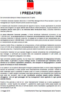 i predatori e l'etica pubblica