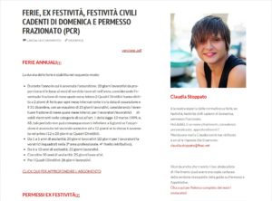 GUIDA FERIE
