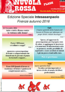Nuvola Rossa Firenze Edizione Speciale
